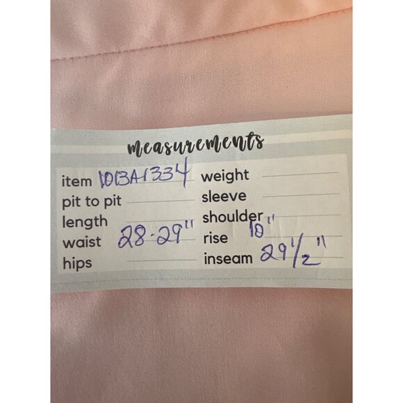 2/$30 NWT ZARA Pink Trousers M Polyester Viscose Blend - Picture 14 of 15